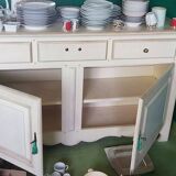 Buffet cérusé blanc