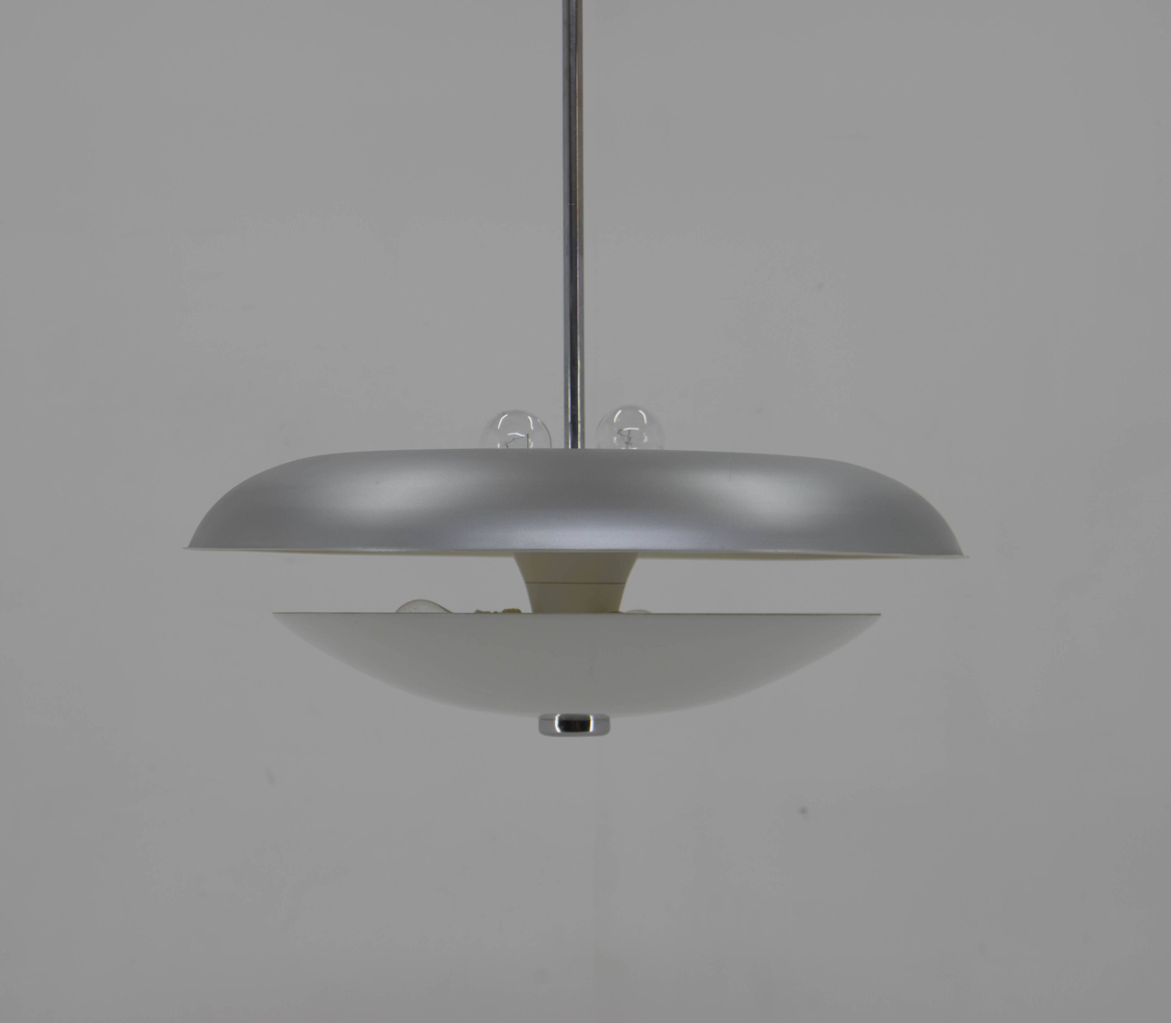 Bauhaus Chandelier by IAS, 1930s, Restored