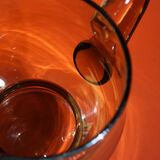 Smoked glass decanter