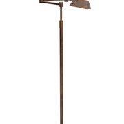 Bronze Library swing arm floor lamp Halogen Germany