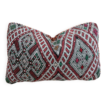 Vintage Moroccan Berber wool cushion cover