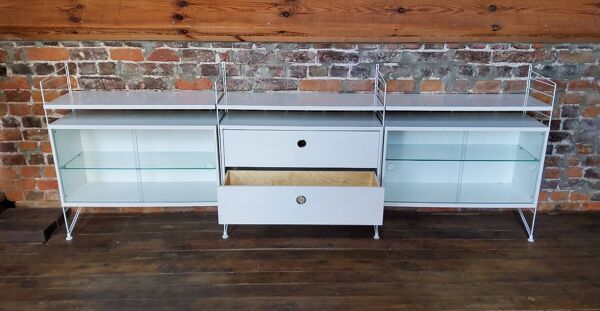 Design étagère String blanche