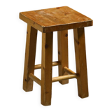 Charlotte Perriand stool, La Pierra Menta Residence, 1979