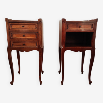 Pair of Louis XV style bedside tables