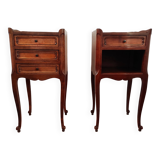 Pair of Louis XV style bedside tables