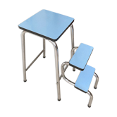 Tabouret escabeau formica vintage