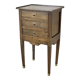Table de chevet en noyer 1900