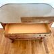 Vintage rattan cane chest of drawers