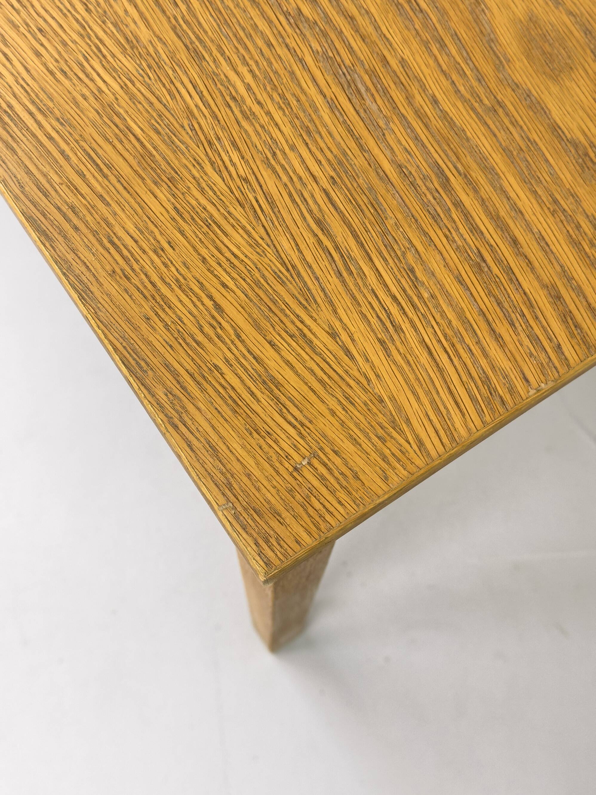 Oak Desk with Three Drawers from Domino Møbler, 1970s