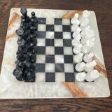 Vintage marble chess set 21/21 cm