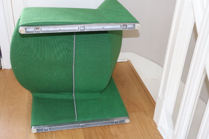 Green Alky lounge chair by  Giancarlo Piretti