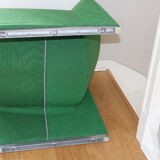 Green Alky lounge chair by  Giancarlo Piretti