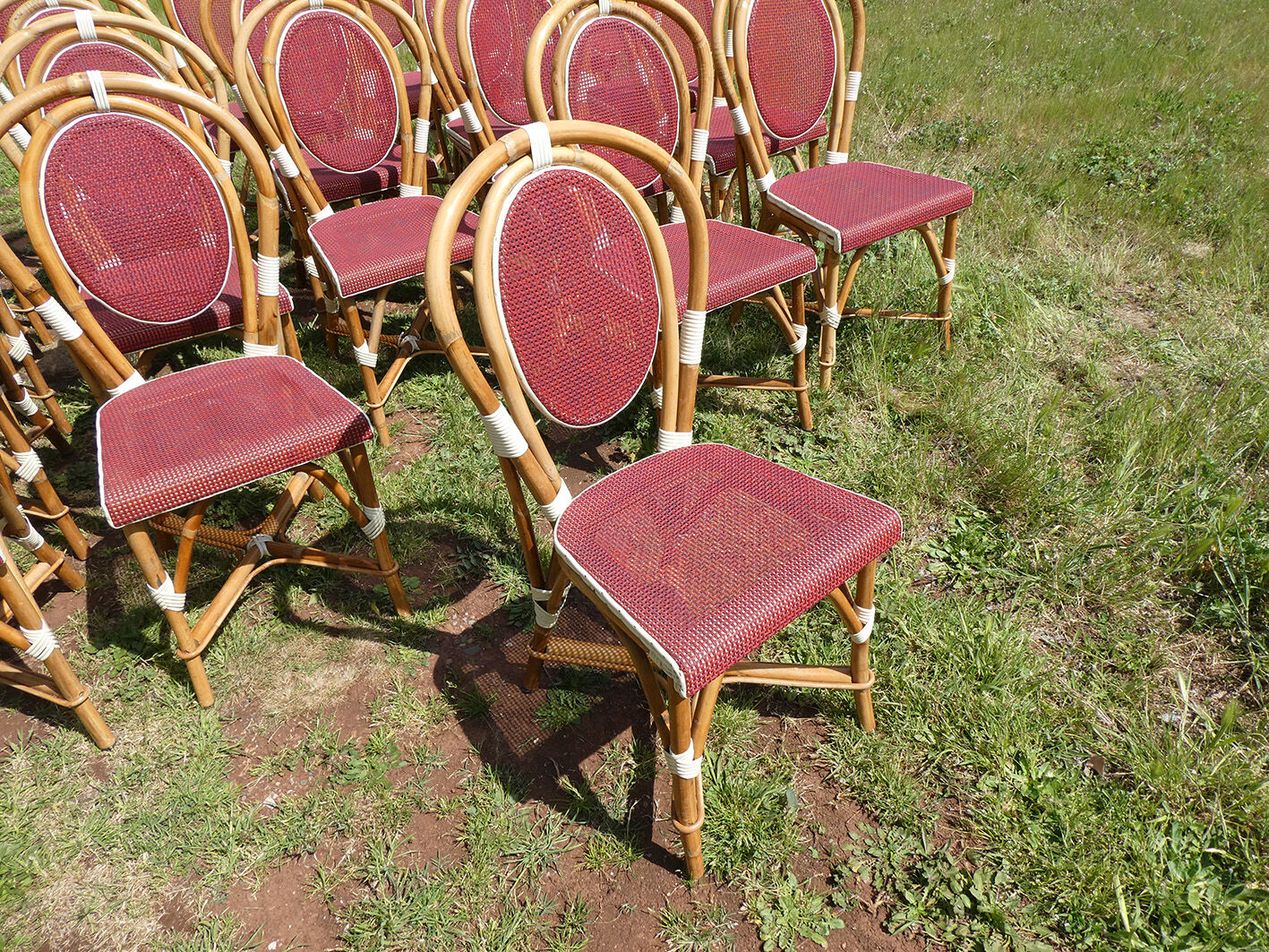 Lot of 21 chairs