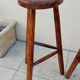 Pair of vintage brutalist high stools