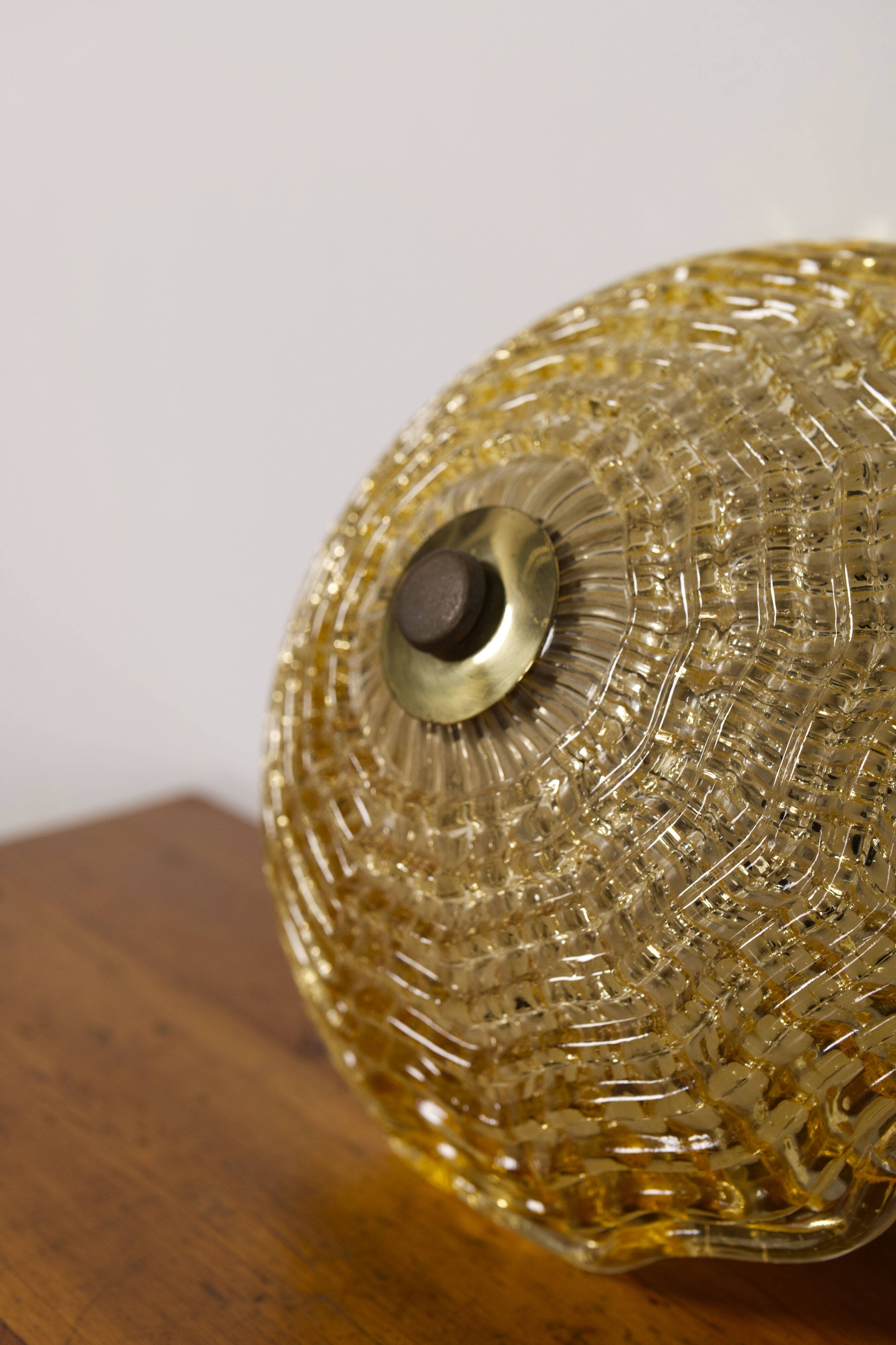 Carl Fagerlund ceiling light for Orrefors, Sweden 1960s