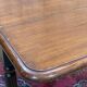 Table bureau anglaise en acajou XIXème avec 2 tiroirs