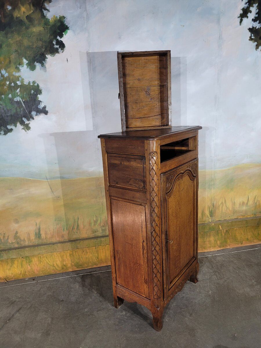 Large Norman jam cabinet in oak