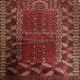 Ancient Turkmen Hatchlou rug: 120 × 150 cm "Galerie Sardje"