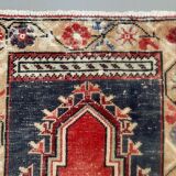 Turkish oushak rug 115x73 cm vintage carpet