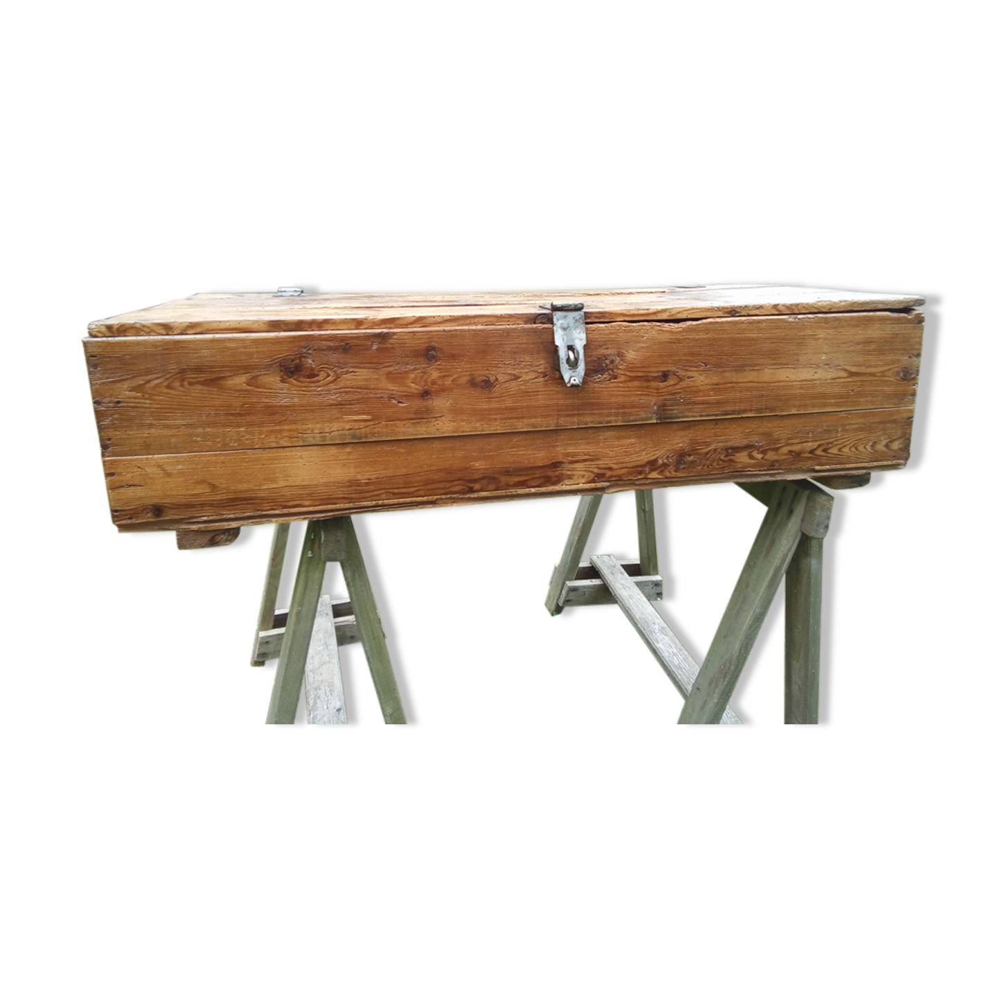 Splendid trunk of officer 1900 very imposing totally renovated