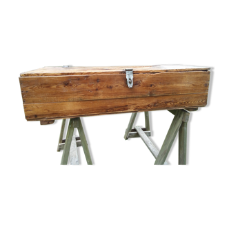 Splendid trunk of officer 1900 very imposing totally renovated