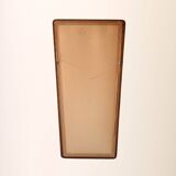 1940s Scandinavian Art Deco Mirror in Lacquered Mahogany