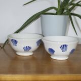 2 vintage Italian ceramic bowls Quadrifoglio