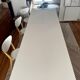 Extensible table Mood T1202 — Mobitec — White Fenix & walnut