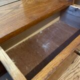 Antique wall-mounted toilet cabinet