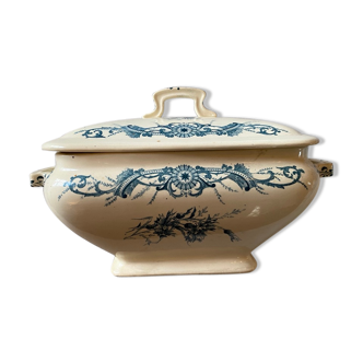 Soupiere "centaure" iron earth