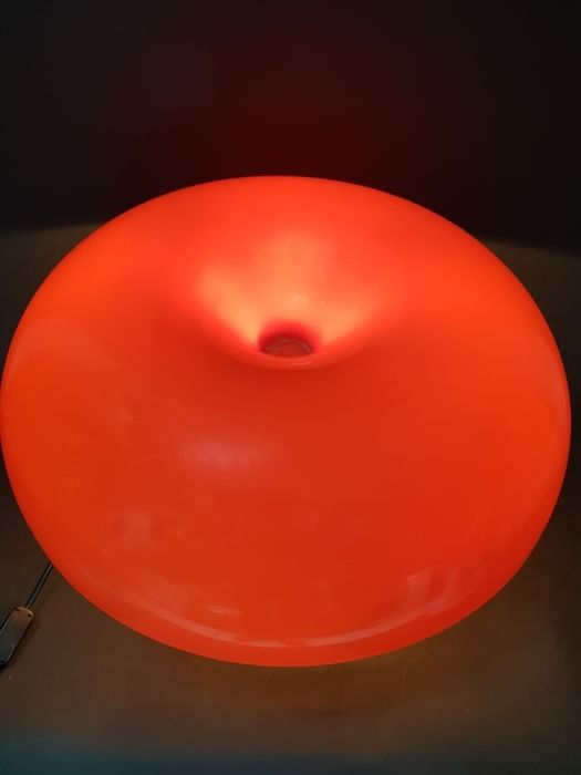 Lampe de table Nesso Orange de Giancarlo Mattioli pour Artemide