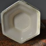 Decorative pitcher/sculpture in ceramic signed JMS