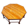 French Octagonal Travertine Coffee Table in the Style of Maison Jansen, 1960s
