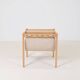 Danish side table with magazine holder by S.P. Jensen for BRDR Furbo