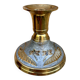 Golden brass candlestick