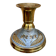 Golden brass candlestick