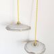 Pair of Ezan art deco pendant lights