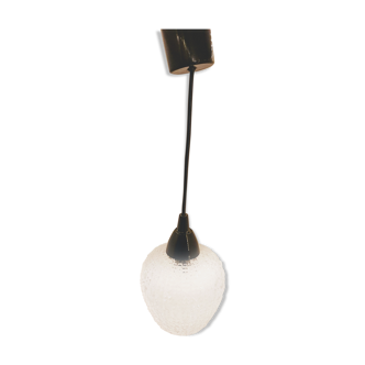 60s/70s glass hanging fixture