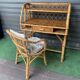 Rattan desk from the 60's