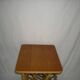 Rattan side table from the 1950s