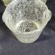Set of bubble glassware from Biot – carafe, glasses, and ice bucket – 1960s