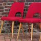 Lot of 6 Oswald Haerdtl chairs for Ton
