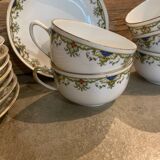 Service thé café - porcelaine Limoges