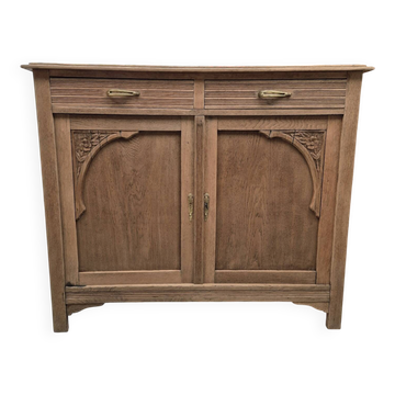 Buffet art déco chêne massif