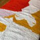 Moroccan carpet blessed ouarain orange yellow pink modern