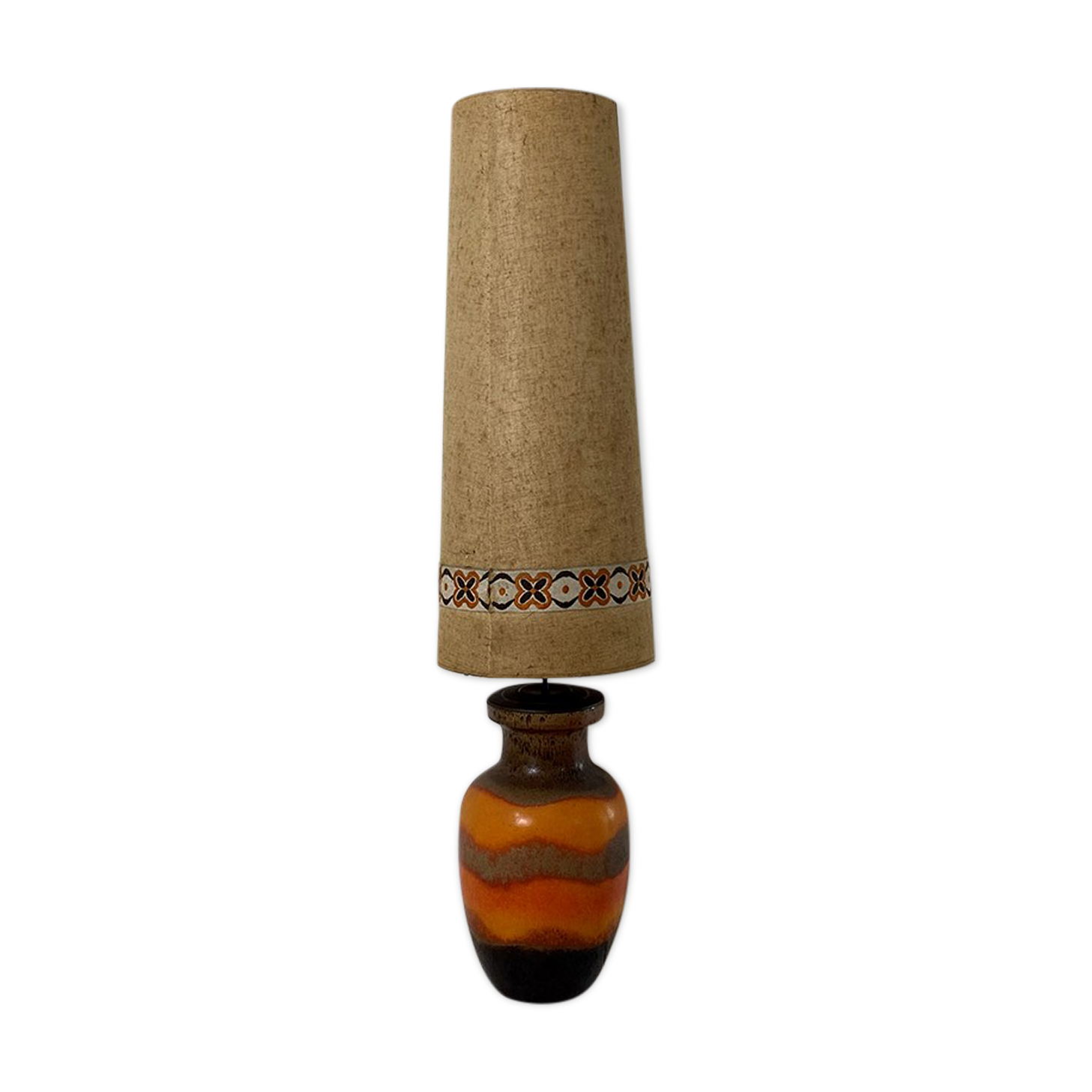 West Germany vintage lamp 70's
