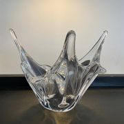 Vide poche vintage en cristal