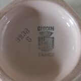 Pot à lait et tasse terre de fer Art déco
