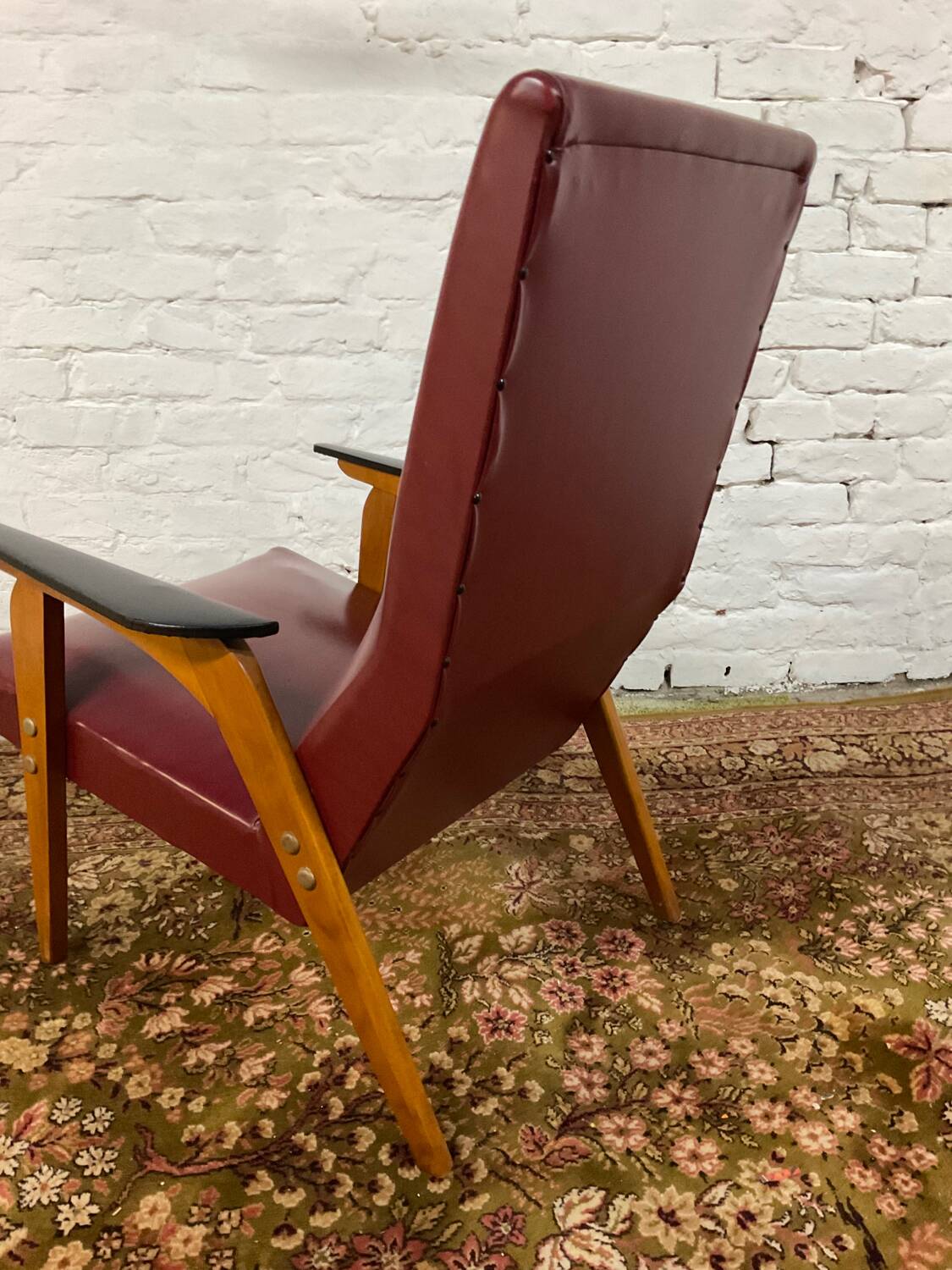 Fauteuil scandinave des années 50-60