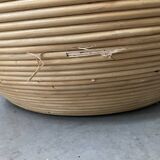 Set of Rattan Bamboo Kids Armchair Mid - Century Gabriella Crespi Style